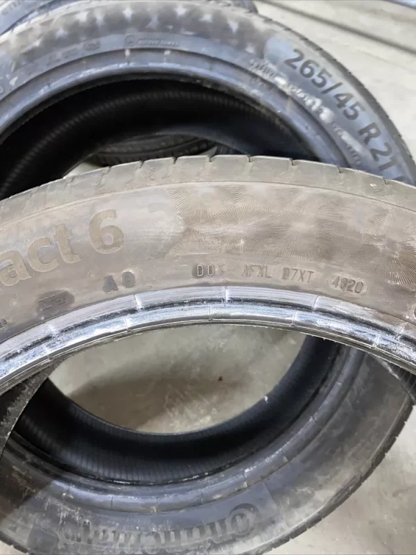 265 45 R21 108H: Continental PremiumContact6 Extra Load AO Fitment 6MM X4 - Image 7